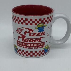 Toy Story Pizza‎ Planet Alien Coffee Cup Mug 20oz Disney Parks Pixar